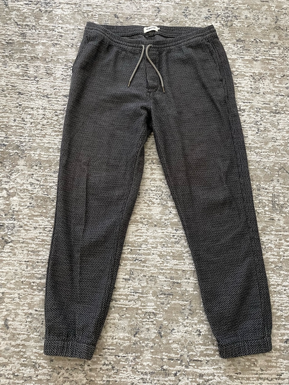 Taylor Stitch The Apres Pant Size XXL Joggers Sashiko Gray Charcoal - Picture 3 of 16